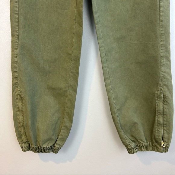Zadig & Voltaire Parole Military Olive Green Jogger Pants Size Small - Picture 12 of 15